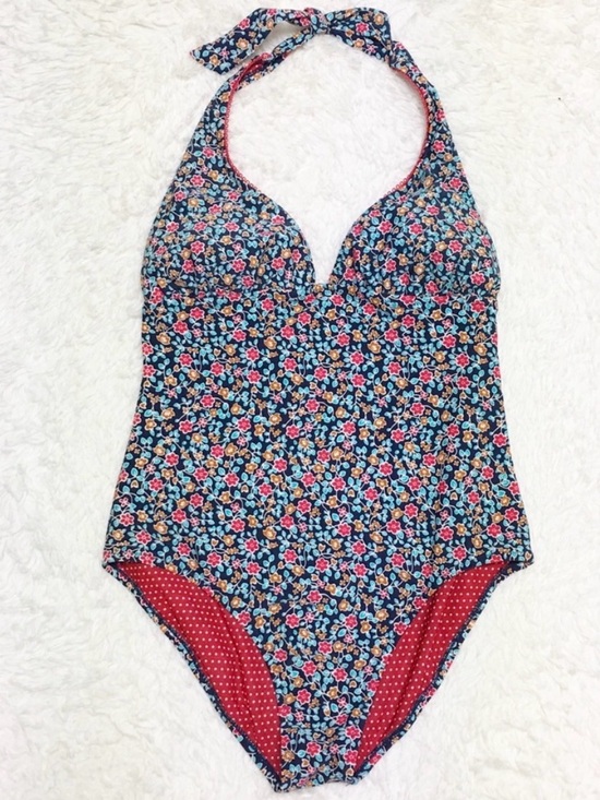 Jessica Simpson Other - Jessica Simpson Floral One Piece Bathing Suit M Retro Flair